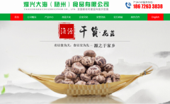 耀*大海（隨州）食品有限公司網(wǎng)站制作新一代自助建站、智能建站系統(tǒng)